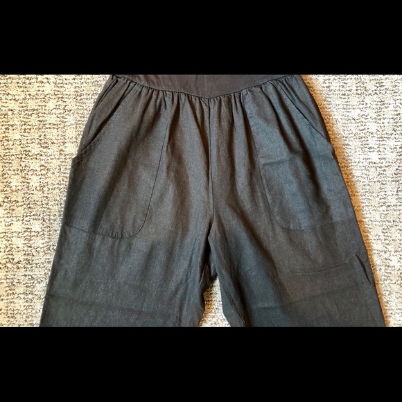 Emma’s closet - relaxed linen pants w/ rayon band - Picture 6 of 8